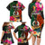 Personalised Penama Day Family Matching Long Sleeve Bodycon Dress and Hawaiian Shirt Proud To Be A Ni-Van Beauty Pacific Flower LT03 - Polynesian Pride