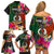 Personalised Penama Day Family Matching Off Shoulder Short Dress and Hawaiian Shirt Proud To Be A Ni-Van Beauty Pacific Flower LT03 - Polynesian Pride