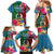 Personalised Sanma Day Family Matching Mermaid Dress and Hawaiian Shirt Proud To Be A Ni-Van Beauty Pacific Flower LT03 - Polynesian Pride