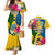 Malampa Day Couples Matching Mermaid Dress and Hawaiian Shirt Proud To Be A Ni-Van Beauty Pacific Flower LT03 Yellow - Polynesian Pride