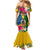 Malampa Day Mermaid Dress Proud To Be A Ni-Van Beauty Pacific Flower LT03 - Polynesian Pride