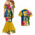 Personalised Malampa Day Couples Matching Mermaid Dress and Hawaiian Shirt Proud To Be A Ni-Van Beauty Pacific Flower LT03 - Polynesian Pride