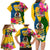 Personalised Malampa Day Family Matching Long Sleeve Bodycon Dress and Hawaiian Shirt Proud To Be A Ni-Van Beauty Pacific Flower LT03 - Polynesian Pride