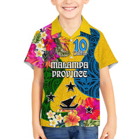 Personalised Malampa Day Family Matching Summer Maxi Dress and Hawaiian Shirt Proud To Be A Ni-Van Beauty Pacific Flower LT03 - Polynesian Pride