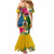 Personalised Malampa Day Mermaid Dress Proud To Be A Ni-Van Beauty Pacific Flower LT03 - Polynesian Pride