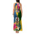 Personalised Malampa Day Tank Maxi Dress Proud To Be A Ni-Van Beauty Pacific Flower LT03 - Polynesian Pride