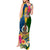 Personalised Malampa Day Tank Maxi Dress Proud To Be A Ni-Van Beauty Pacific Flower LT03 - Polynesian Pride