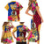 Torba Day Family Matching Short Sleeve Bodycon Dress and Hawaiian Shirt Proud To Be A Ni-Van Beauty Pacific Flower LT03 - Polynesian Pride