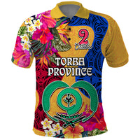 Torba Day Polo Shirt Proud To Be A Ni-Van Beauty Pacific Flower LT03 Yellow - Polynesian Pride