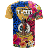Torba Day T Shirt Proud To Be A Ni-Van Beauty Pacific Flower LT03 - Polynesian Pride