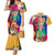 Personalised Torba Day Couples Matching Mermaid Dress and Hawaiian Shirt Proud To Be A Ni-Van Beauty Pacific Flower LT03 Yellow - Polynesian Pride