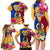 Personalised Torba Day Family Matching Long Sleeve Bodycon Dress and Hawaiian Shirt Proud To Be A Ni-Van Beauty Pacific Flower LT03 - Polynesian Pride