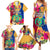 Personalised Torba Day Family Matching Summer Maxi Dress and Hawaiian Shirt Proud To Be A Ni-Van Beauty Pacific Flower LT03 Yellow - Polynesian Pride