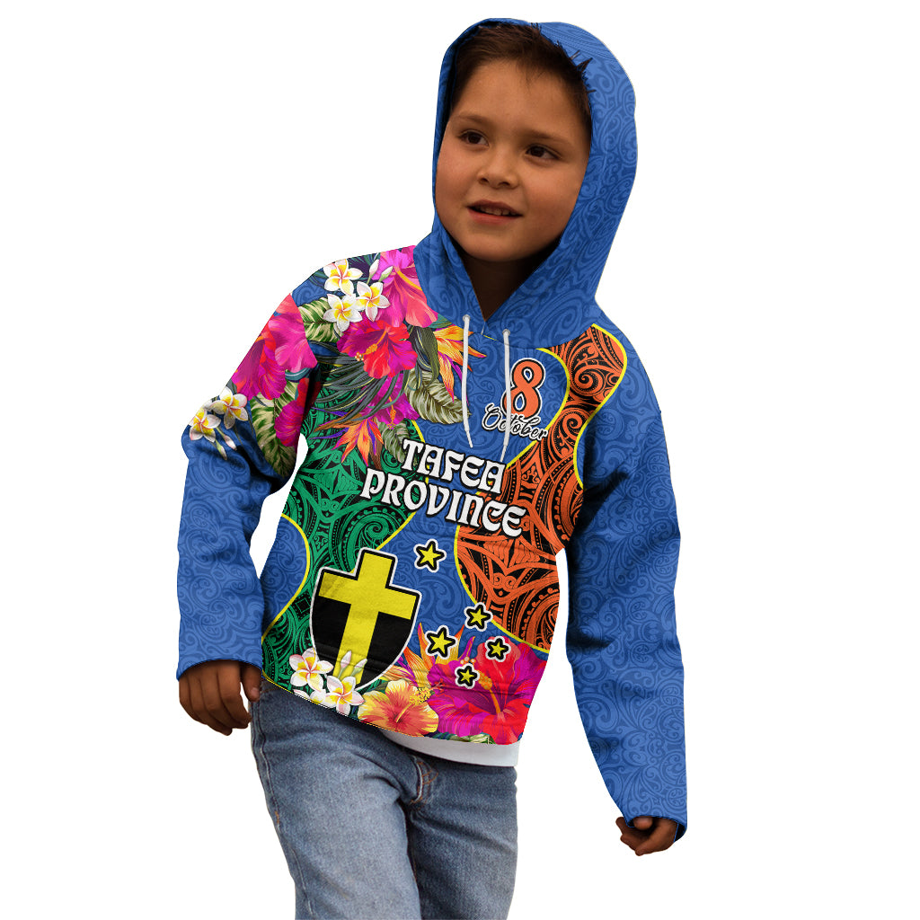 Tafea Day Kid Hoodie Proud To Be A Ni-Van Beauty Pacific Flower LT03 - Polynesian Pride