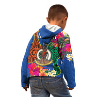 Tafea Day Kid Hoodie Proud To Be A Ni-Van Beauty Pacific Flower LT03 - Polynesian Pride