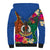Tafea Day Sherpa Hoodie Proud To Be A Ni-Van Beauty Pacific Flower LT03 - Polynesian Pride