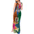 Tafea Day Tank Maxi Dress Proud To Be A Ni-Van Beauty Pacific Flower LT03 - Polynesian Pride