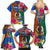 Personalised Tafea Day Family Matching Summer Maxi Dress and Hawaiian Shirt Proud To Be A Ni-Van Beauty Pacific Flower LT03 - Polynesian Pride