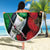 New Zealand Kereru And Pohutukawa Beach Blanket Maori Tribal Tattoo