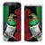 New Zealand Kereru And Pohutukawa 4 in 1 Can Cooler Tumbler Maori Tribal Tattoo