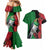 New Zealand Kereru And Pohutukawa Couples Matching Mermaid Dress and Hawaiian Shirt Maori Tribal Tattoo