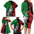 New Zealand Kereru And Pohutukawa Family Matching Long Sleeve Bodycon Dress and Hawaiian Shirt Maori Tribal Tattoo