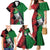 New Zealand Kereru And Pohutukawa Family Matching Mermaid Dress and Hawaiian Shirt Maori Tribal Tattoo