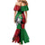 New Zealand Kereru And Pohutukawa Family Matching Mermaid Dress and Hawaiian Shirt Maori Tribal Tattoo