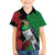 New Zealand Kereru And Pohutukawa Family Matching Off Shoulder Short Dress and Hawaiian Shirt Maori Tribal Tattoo