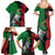 New Zealand Kereru And Pohutukawa Family Matching Summer Maxi Dress and Hawaiian Shirt Maori Tribal Tattoo