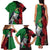 New Zealand Kereru And Pohutukawa Family Matching Tank Maxi Dress and Hawaiian Shirt Maori Tribal Tattoo