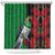 New Zealand Kereru And Pohutukawa Shower Curtain Maori Tribal Tattoo