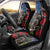 New Zealand Kea And Pohutukawa Car Seat Cover With The Mountain Landscape