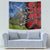 New Zealand Kea And Pohutukawa Tapestry With The Mountain Landscape