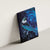 New Zealand Tui Bird Canvas Wall Art The Pleiades Star Cluster and Koru Tribal Tattoo Galaxy Vibe