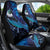 New Zealand Tui Bird Car Seat Cover The Pleiades Star Cluster and Koru Tribal Tattoo Galaxy Vibe