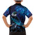 New Zealand Tui Bird Family Matching Mermaid Dress and Hawaiian Shirt The Pleiades Star Cluster and Koru Tribal Tattoo Galaxy Vibe