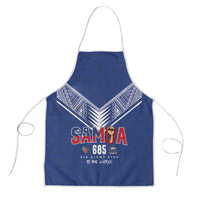 Samoa Rugby Apron Six Eight Five to The World - Pacific Motif LT03 Multicolor - Polynesian Pride