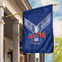Samoa Rugby Garden Flag Six Eight Five to The World - Pacific Motif LT03 House Flag Multicolor - Polynesian Pride