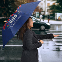 Samoa Rugby Umbrella Six Eight Five to The World - Pacific Motif LT03 - Polynesian Pride