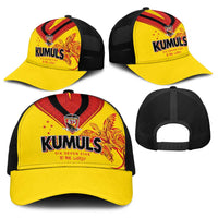 Papua New Guinea Rugby Baseball Net Cap Six Seven Five to The World - Melanesian Pattern LT03 - Polynesian Pride