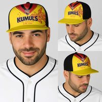 Papua New Guinea Rugby Baseball Net Cap Six Seven Five to The World - Melanesian Pattern LT03 - Polynesian Pride