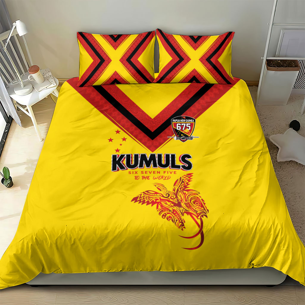 Papua New Guinea Rugby Bedding Set Six Seven Five to The World - Melanesian Pattern LT03 - Polynesian Pride