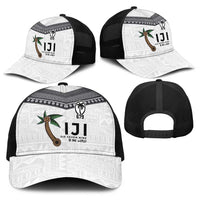 Fijian Rugby Baseball Net Cap Six Seven Nine to The World - Tapa Pattern LT03 - Polynesian Pride