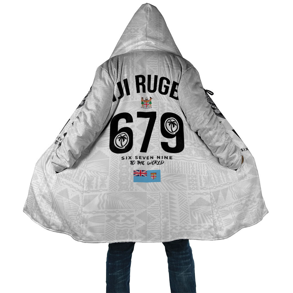 Fijian Rugby Cloak Six Seven Nine to The World - Tapa Pattern