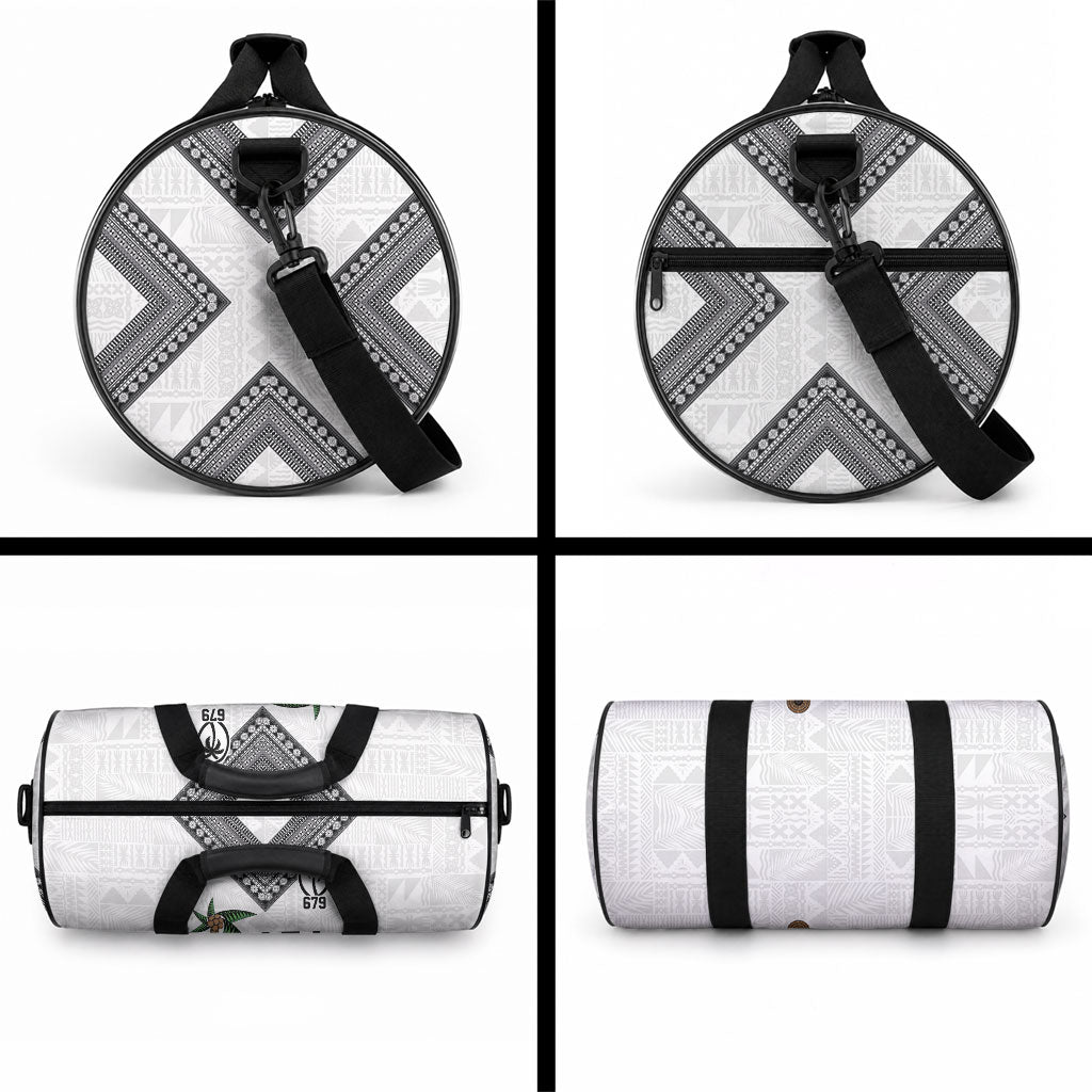 Fijian Rugby Duffle Bag Six Seven Nine to The World - Tapa Pattern LT03 - Polynesian Pride