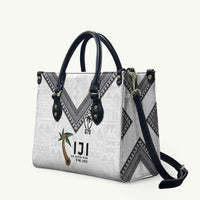 Fijian Rugby Leather Bag Six Seven Nine to The World - Tapa Pattern LT03 Multicolor - Polynesian Pride