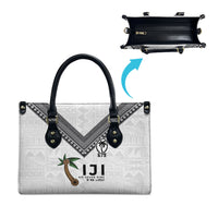 Fijian Rugby Leather Bag Six Seven Nine to The World - Tapa Pattern LT03 - Polynesian Pride