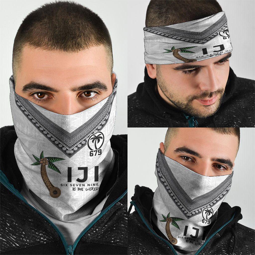 Fijian Rugby Neck Gaiter Six Seven Nine to The World - Tapa Pattern LT03 - Polynesian Pride