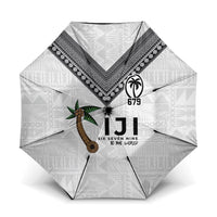 Fijian Rugby Umbrella Six Seven Nine to The World - Tapa Pattern LT03 One Size Folded 11.42 inch Opened Diameter 37.4 inch Multicolor - Polynesian Pride